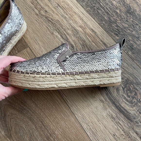 Sam Edelman Carrin Pewter Sequin shoes - Picture 3 of 6